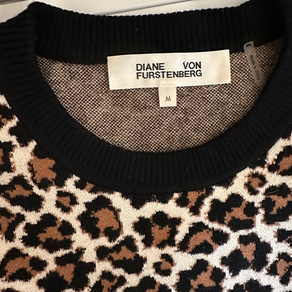 Diane Von furstenberg leopard sweater - Picture 2 of 8